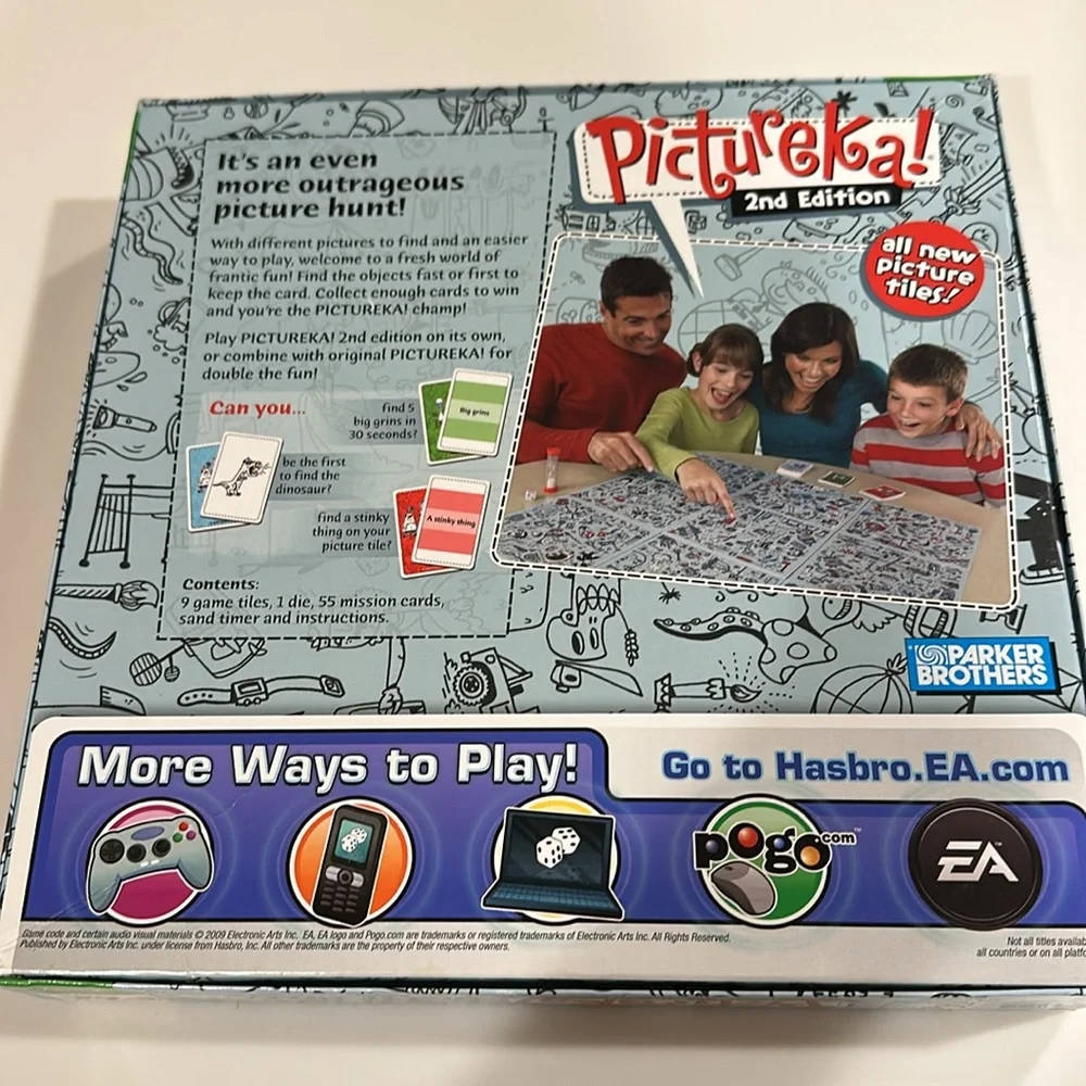Hasbro board opened game